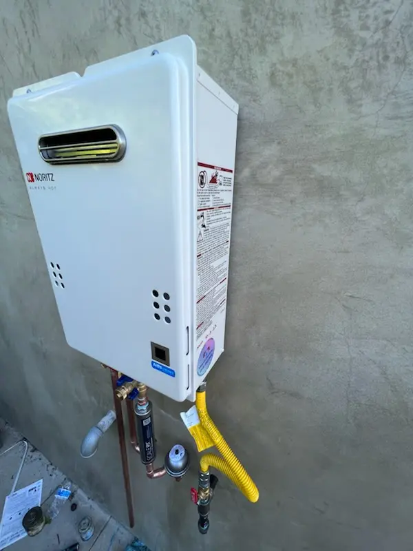 Tankless water heater installation for Darlington homes